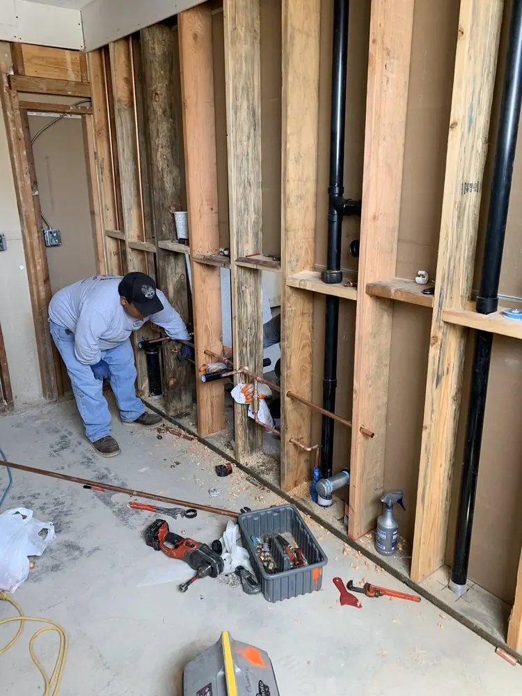 Commercial rough-in plumbing for Gas Line Repair in Pleasant Grove